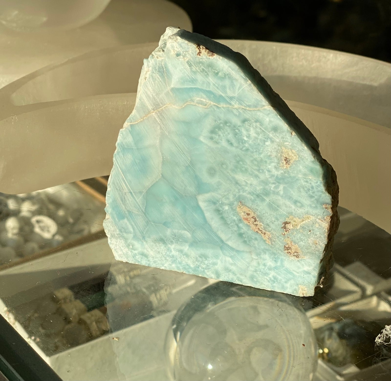 Larimar Rough Natural Gemstone