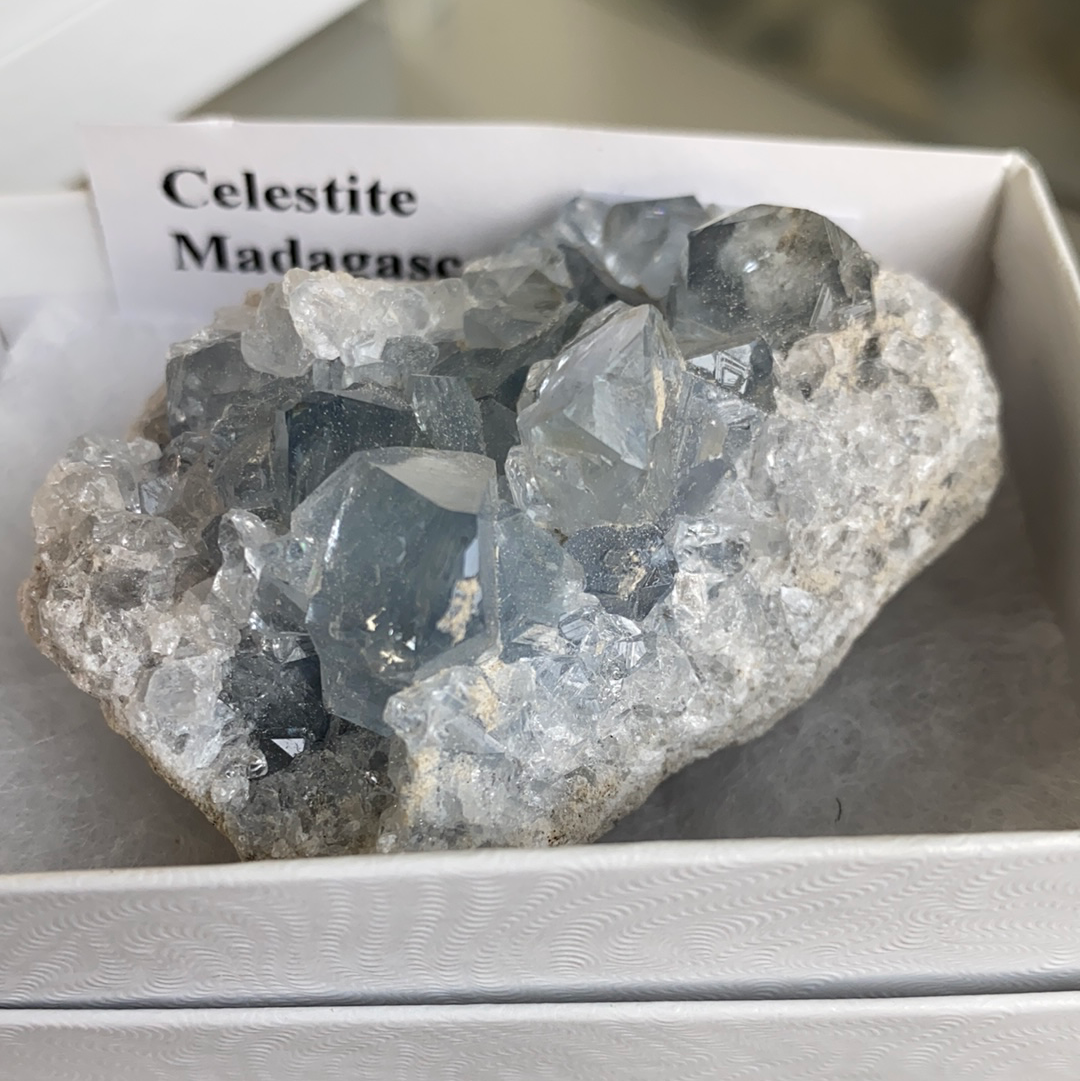 Celestite Natural Cluster