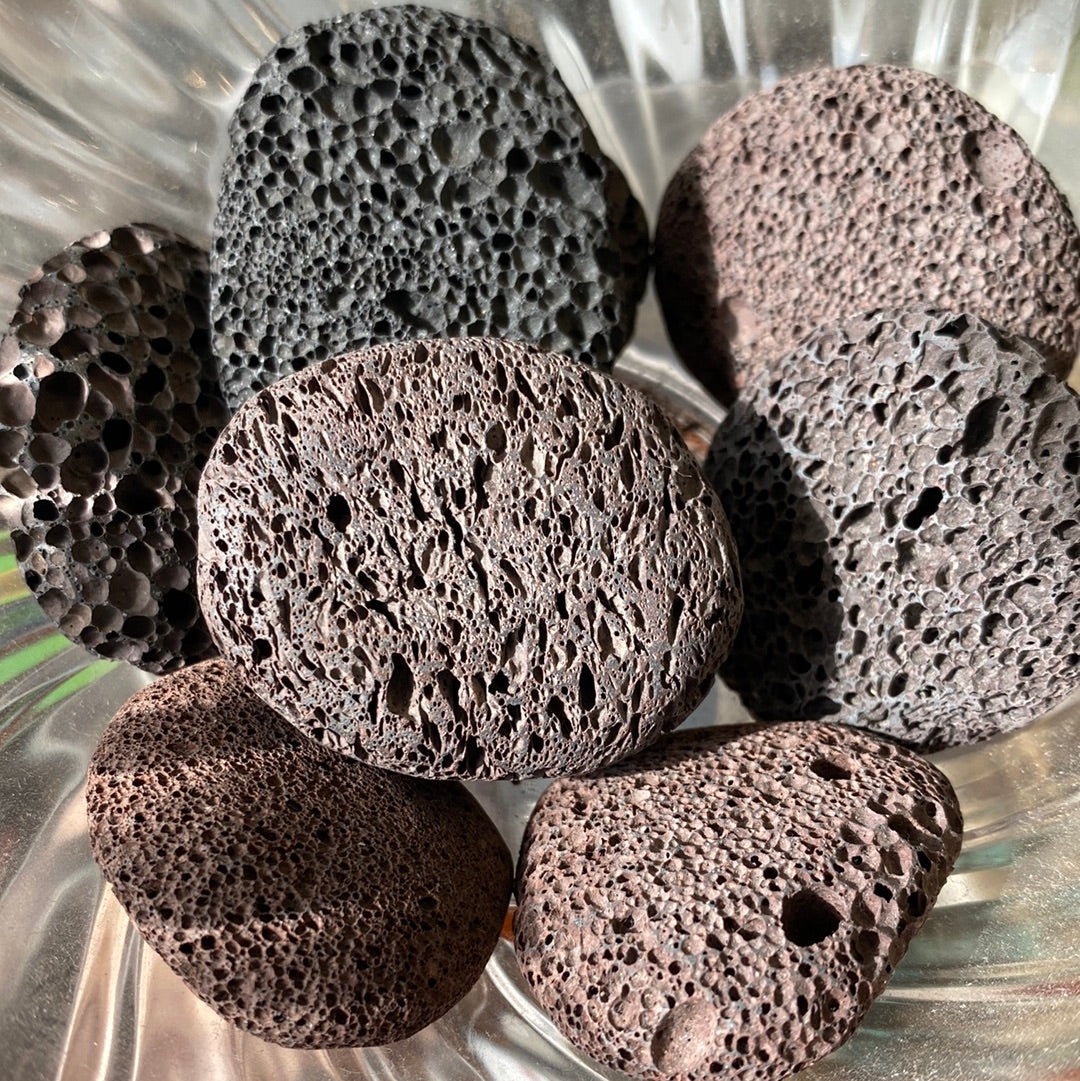 Lava Stone Tumbled Gemstone