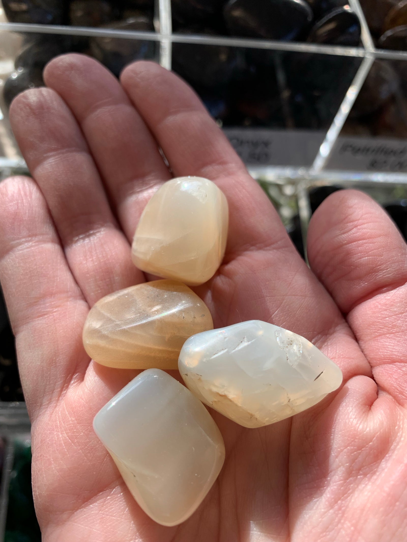 Moonstone Tumbled Gemstone