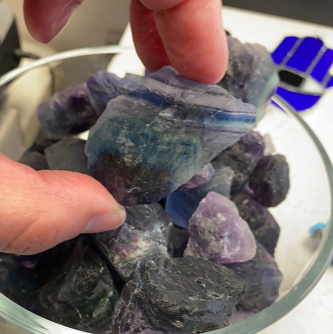 Fluorite Natural Gemstone