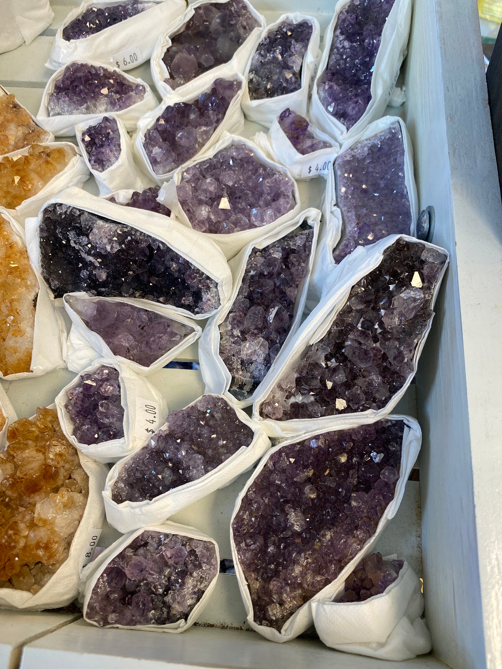 Brazilian Amethyst Natural Gemstone Cluster