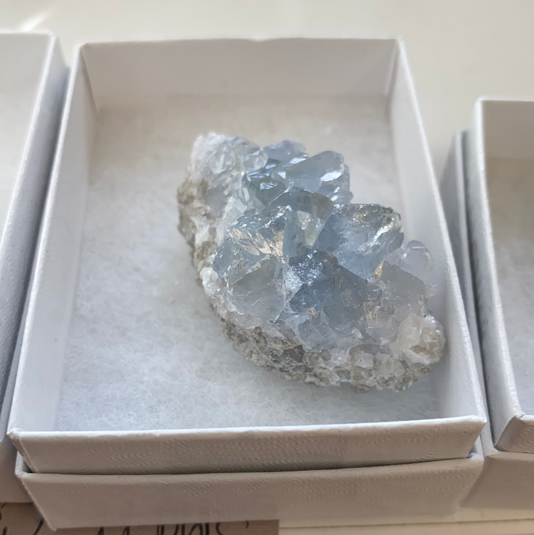 Celestite Natural Cluster