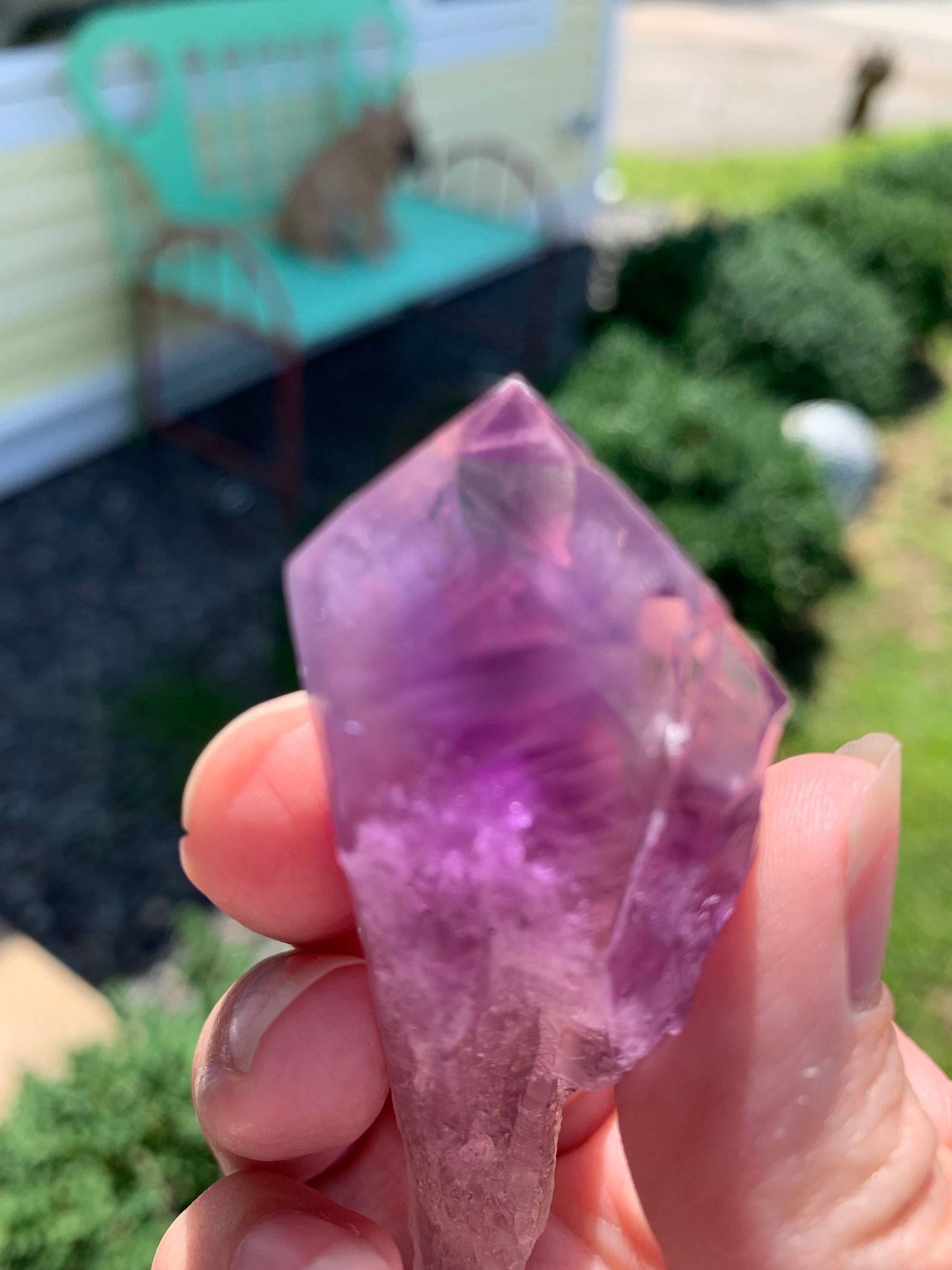 Bahia Amethyst Royal Phantom Natural Gemstone