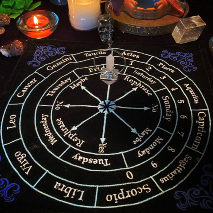 Velvet Pendulum Mat