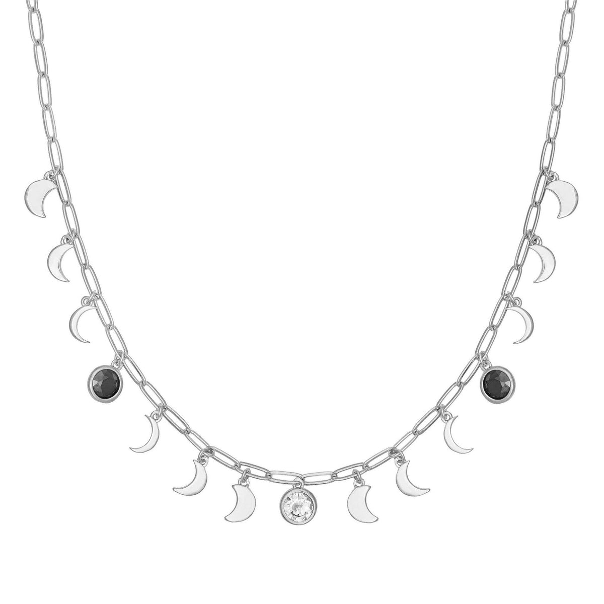 Moon Phase Necklace by Little Rooms