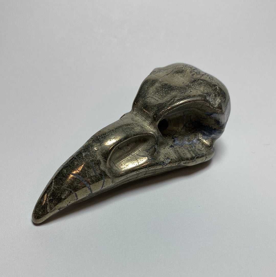 Gemstone Bird Skull