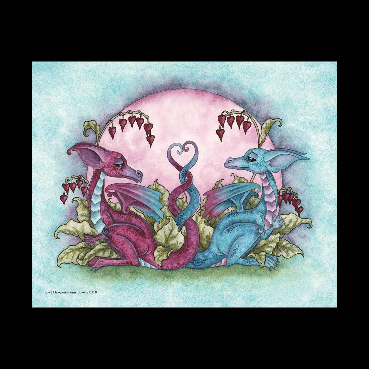 Love Dragons by Amy Brown – 8x10 Signed Fantasy Art Print