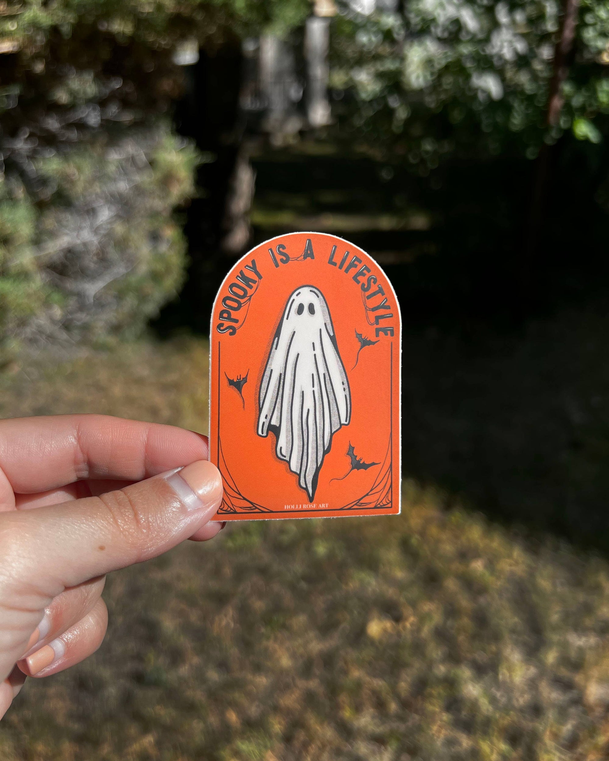 Spooky Is A Lifestyle Sticker