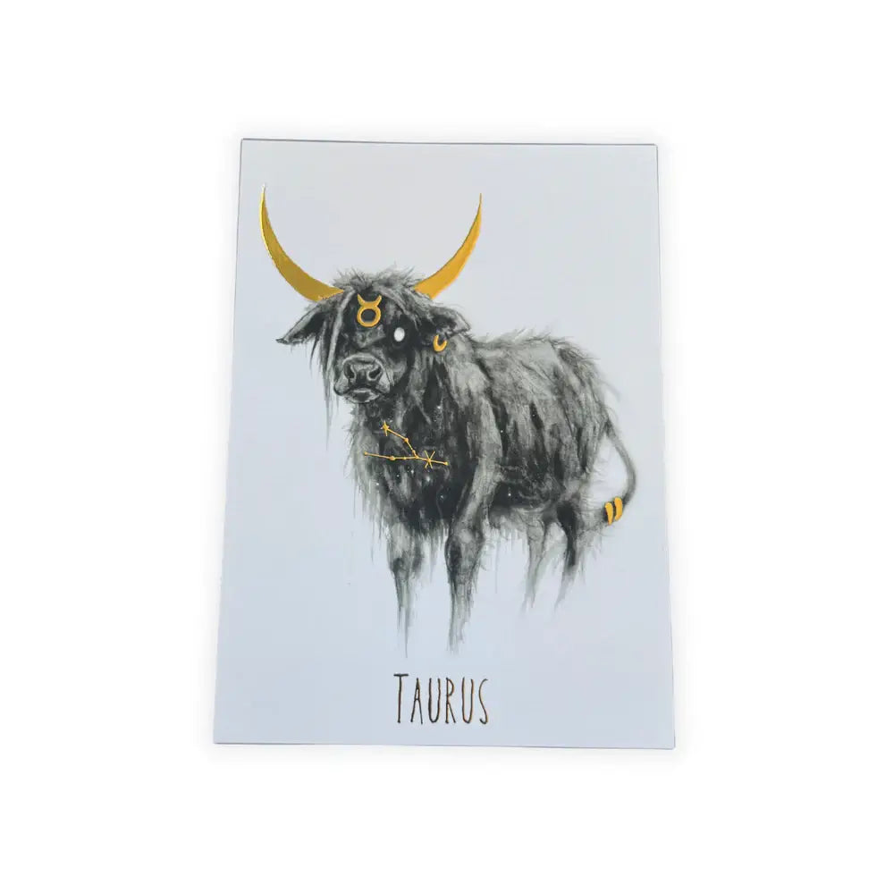 Zodiac Foil Print