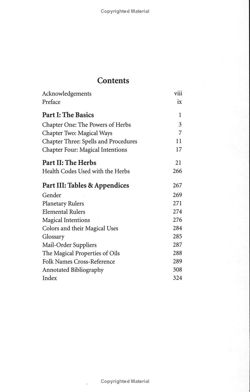 Cunningham's Encyclopedia of Magical Herbs