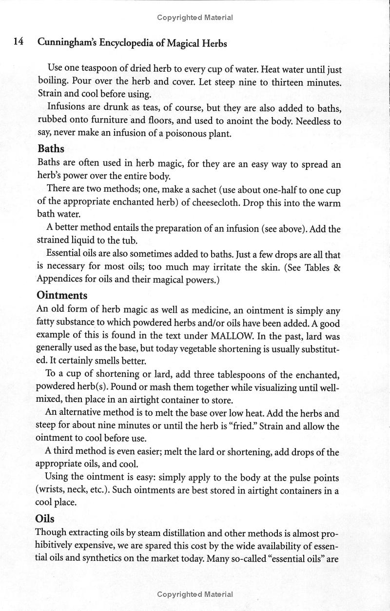 Cunningham's Encyclopedia of Magical Herbs