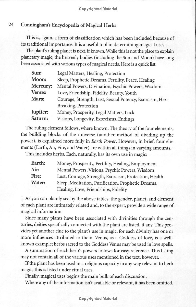 Cunningham's Encyclopedia of Magical Herbs