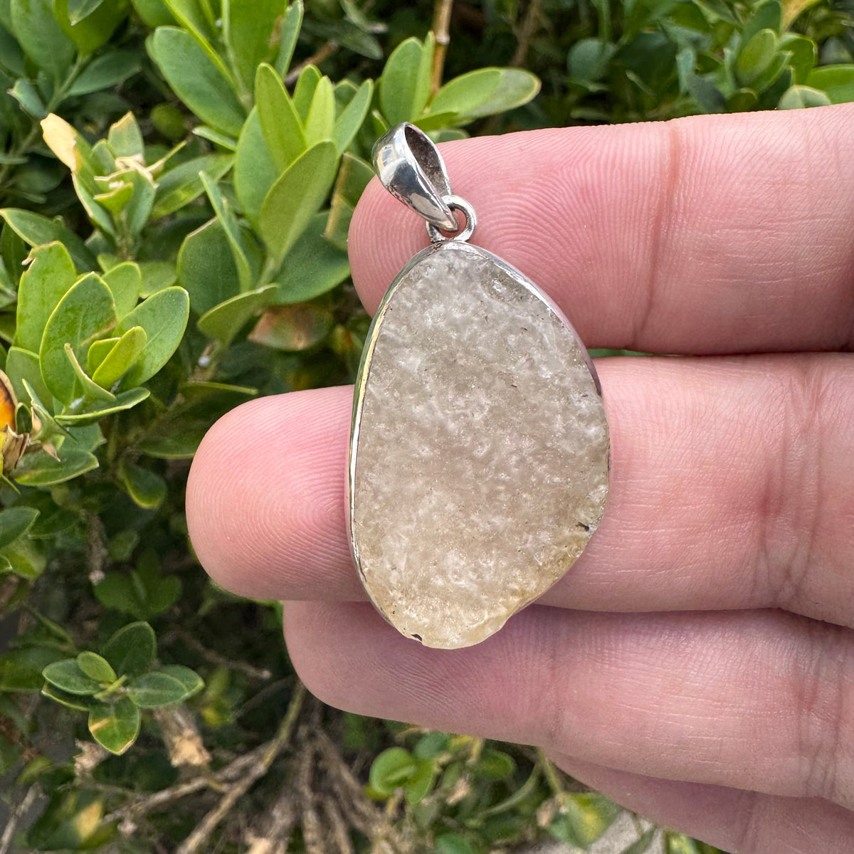 Libyan Desert Glass Natural Pendant