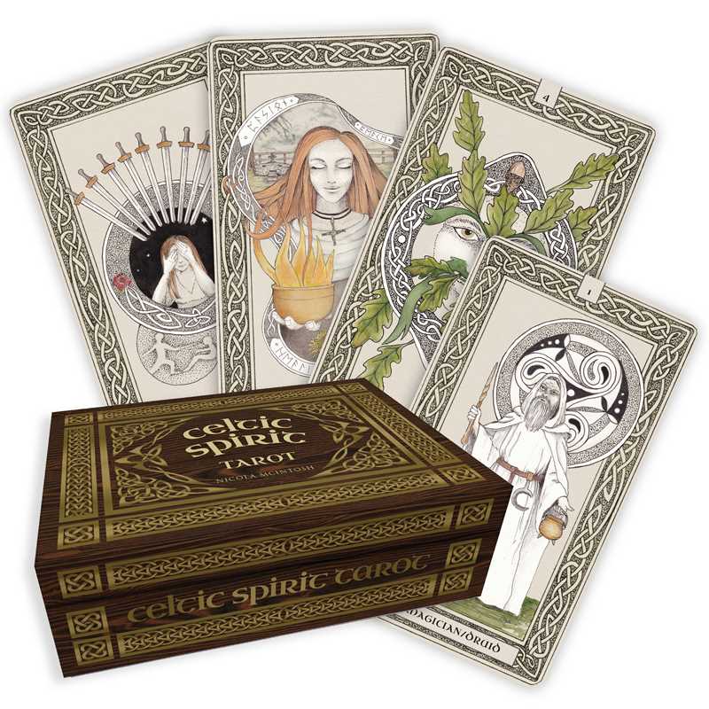 Celtic Spirit Tarot – Expanded 92-Card Rider–Waite–Smith Tarot with Celtic Nature Wisdom