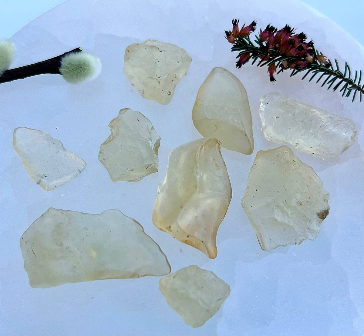 Libyan Gold Tektite Natural Gemstone for Manifestation, Confidence & Akashic Access