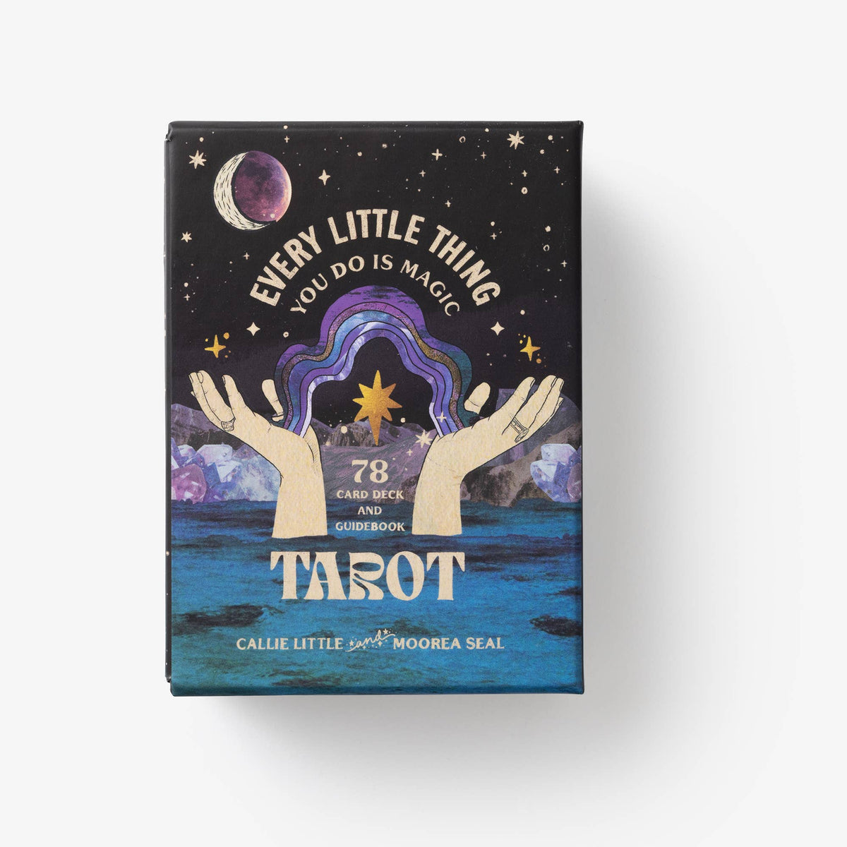 Every Little Thing You Do Is Magic Tarot – 78-Card Rider-Waite Style Deck, Guidebook & Card Stand | Moorea Seal