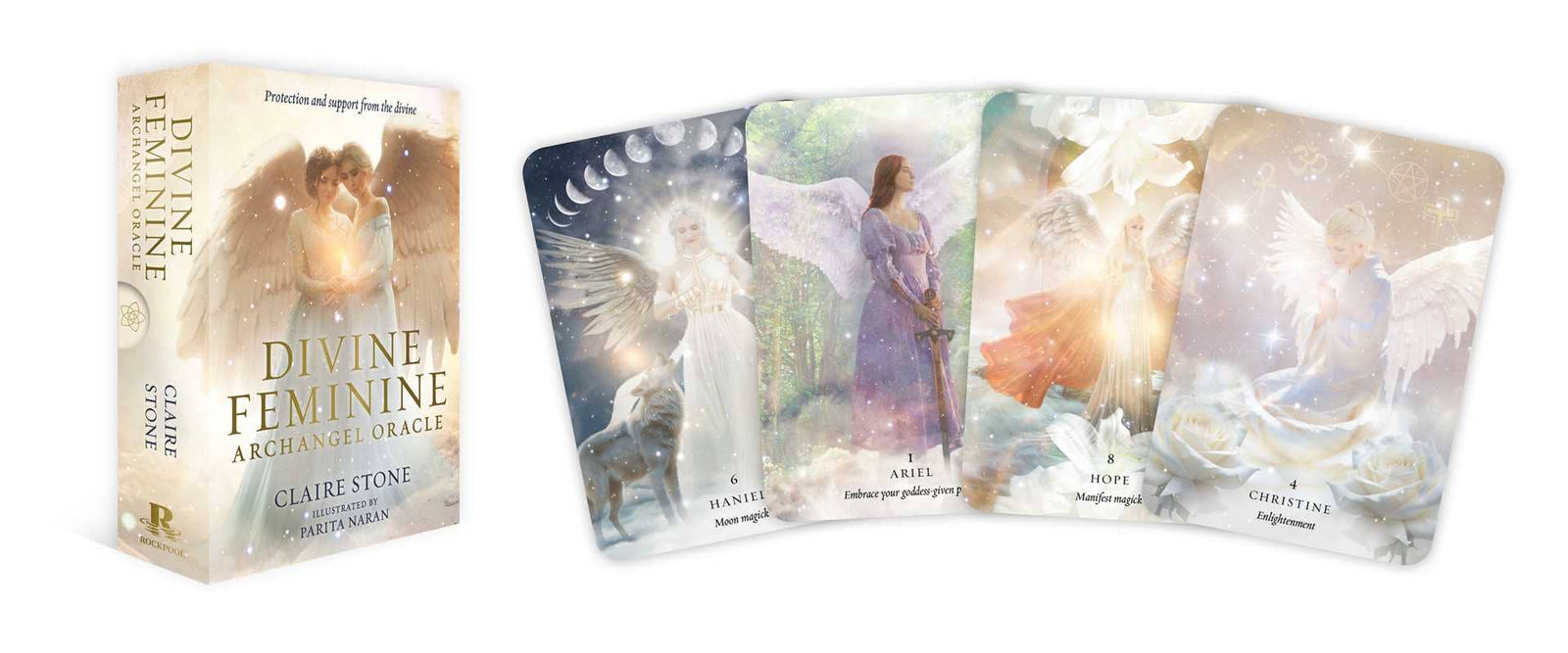 Divine Feminine Archangel Oracle by Claire Stone