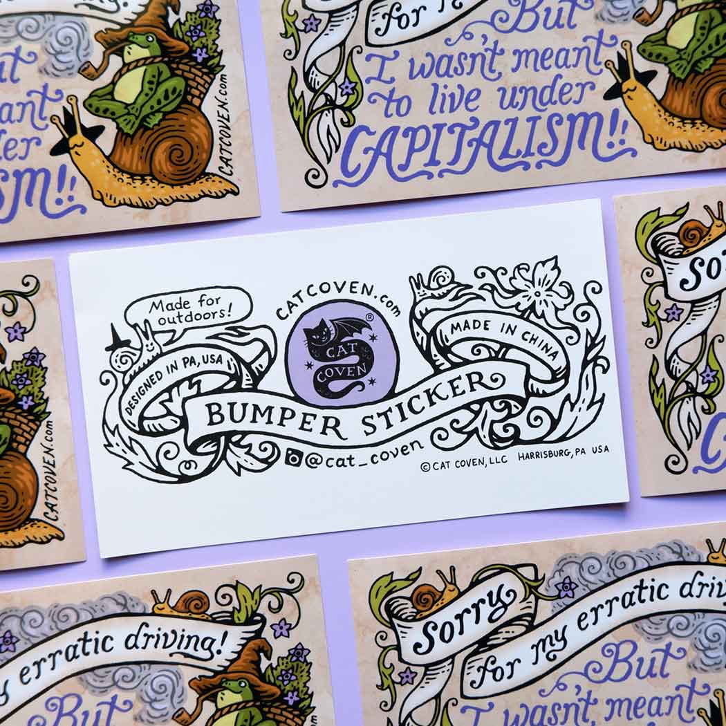 Capitalism - Bumper Sticker