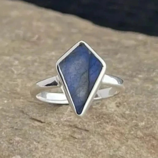 Labradorite Majestic Sterling Silver Ring