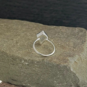 Moonstone Majestic Sterling Silver Ring