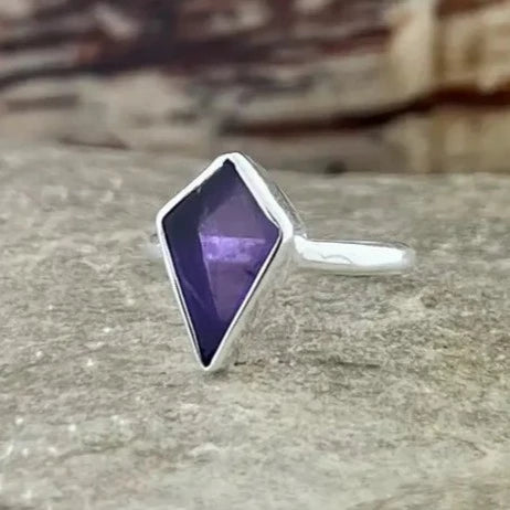 Amethyst Majestic Sterling Silver Ring