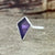 Amethyst Majestic Sterling Silver Ring