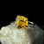 Natural Prong Citrine Ring Sterling Silver