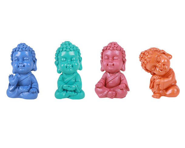 Colorful Little Buddha Figurine