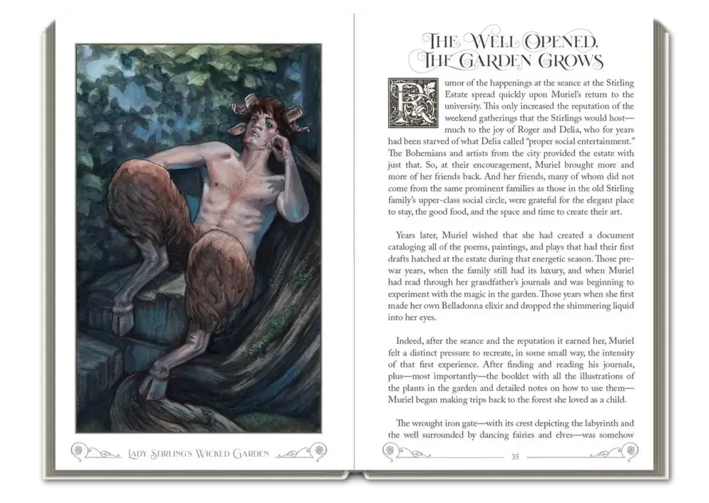 Lady Stirling's Wicked Garden Oracle Deck