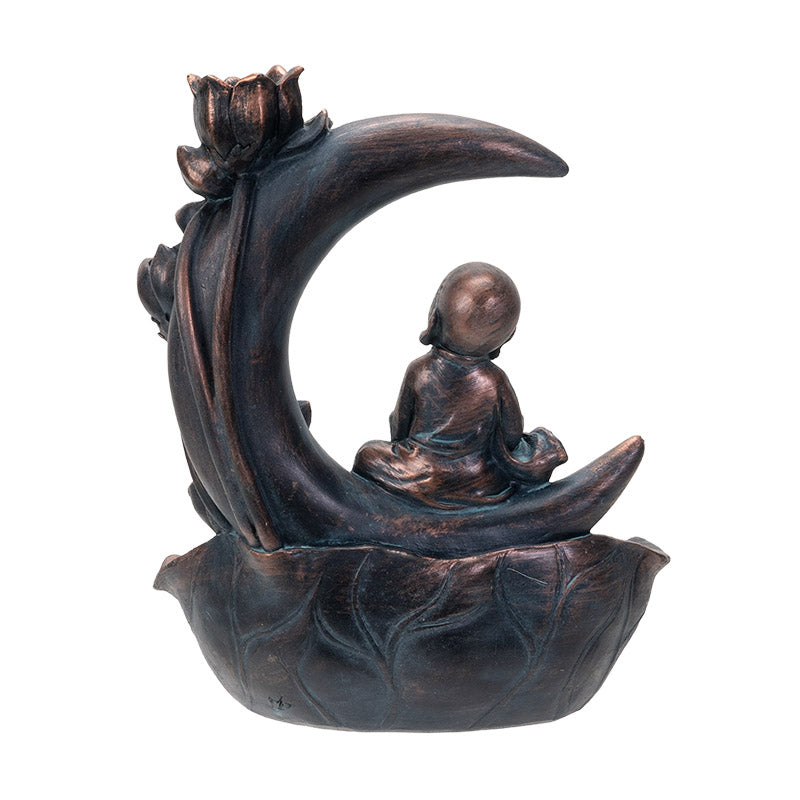 Monk With Lotus Moon Backflow Burner