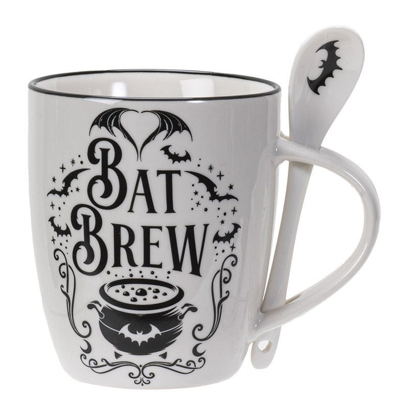 Bat Brew Mug & Spoon Set