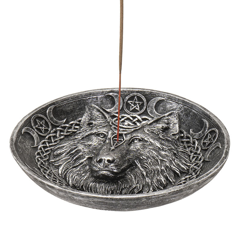 Wolf Incense Burner Plate