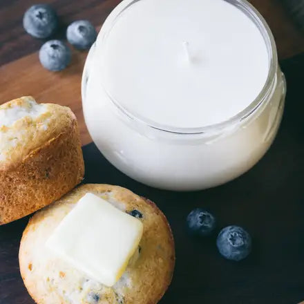 Blueberry Vanilla Hand-poured Soy Candle