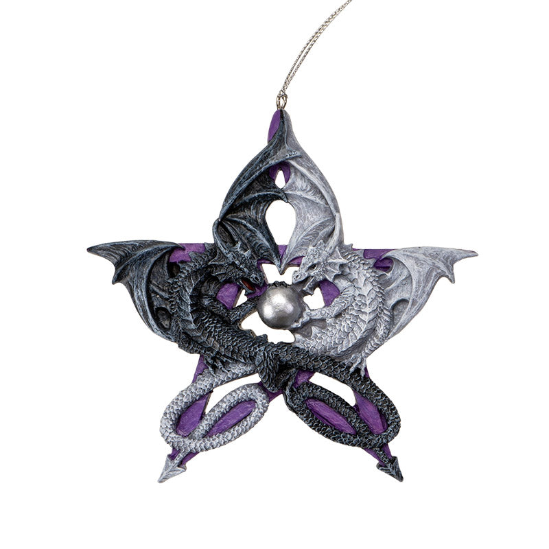 Pentagram Dragon Ornament