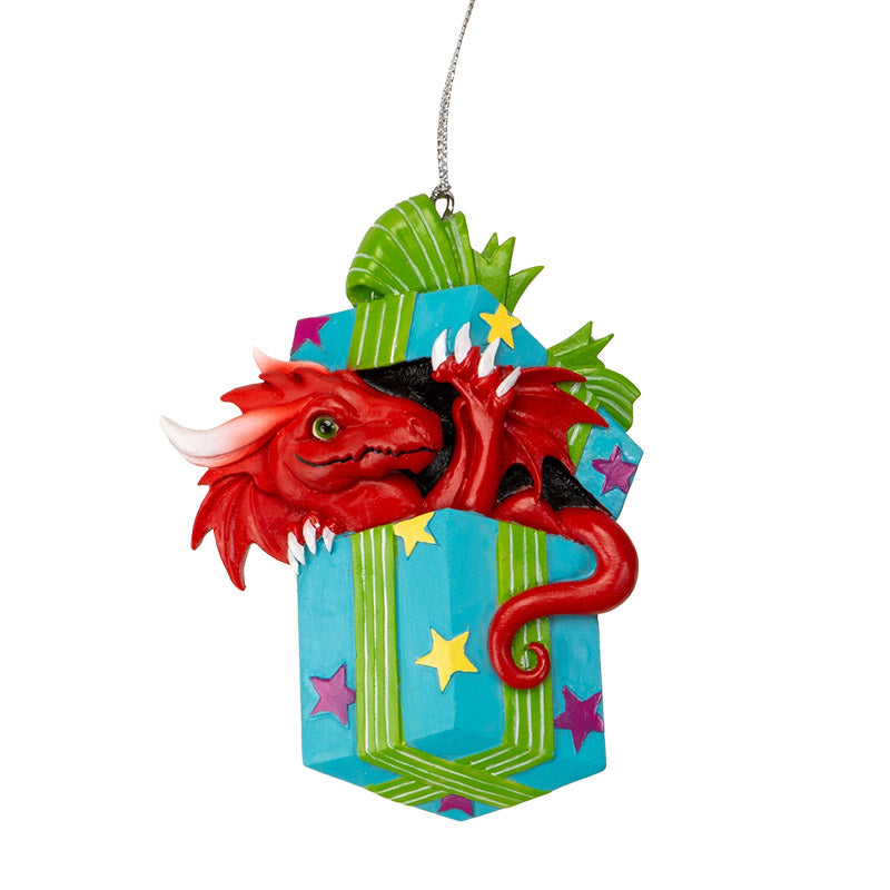 Dragon In Gift Ornament