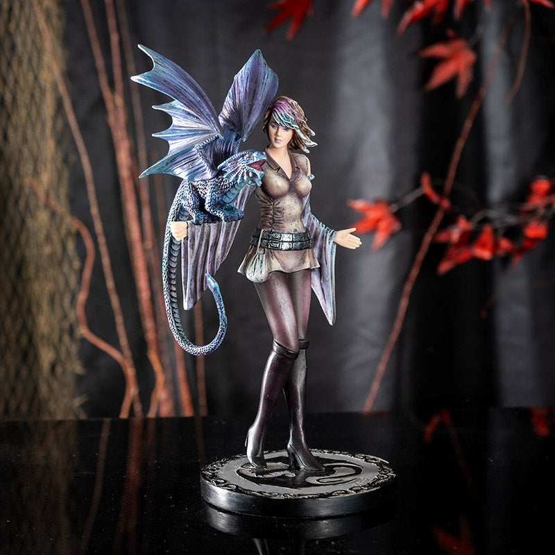 Dragon Trainer Statue by Anne Stokes - 10.25"