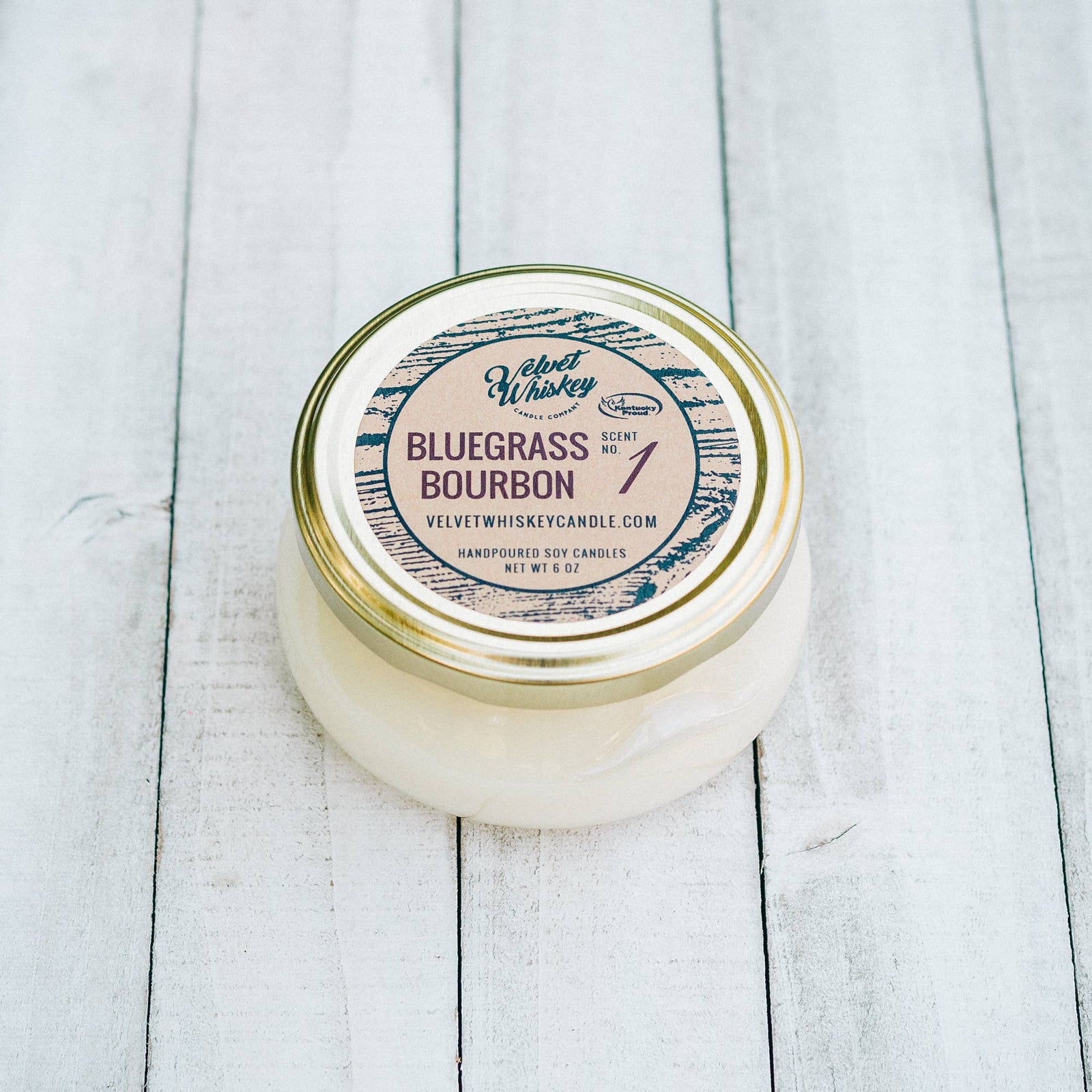 Bluegrass Bourbon Soy Candle | Hand-poured