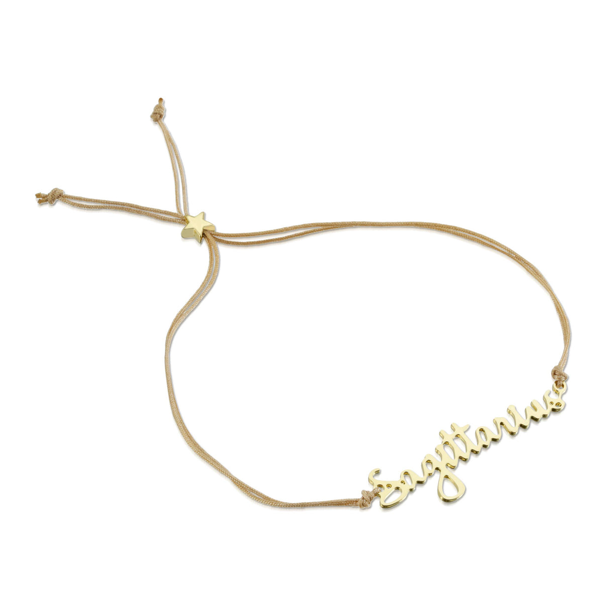 Zodiac Bracelet 14k Gold Dipped - Choose your Sign