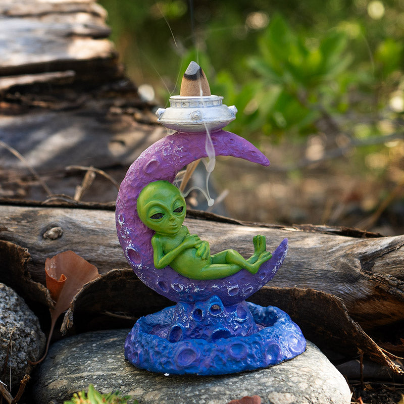 Alien Backflow Incense Burner