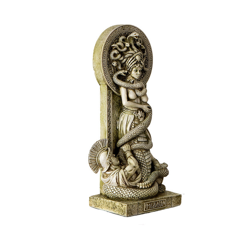 Medusa Altar Statue – Greek Mythology Decor