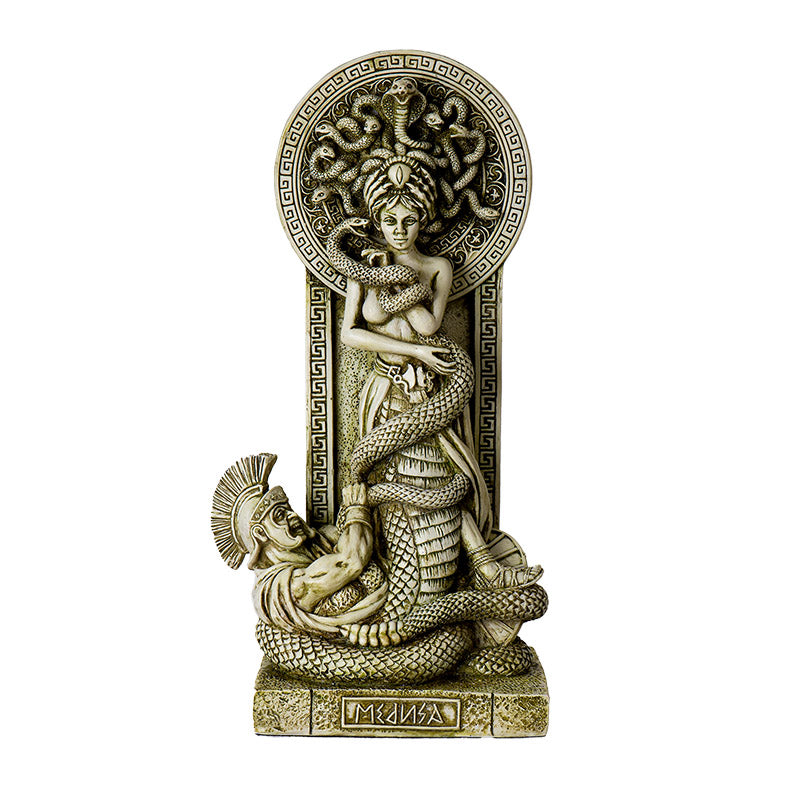 Medusa Altar Statue – Greek Mythology Decor