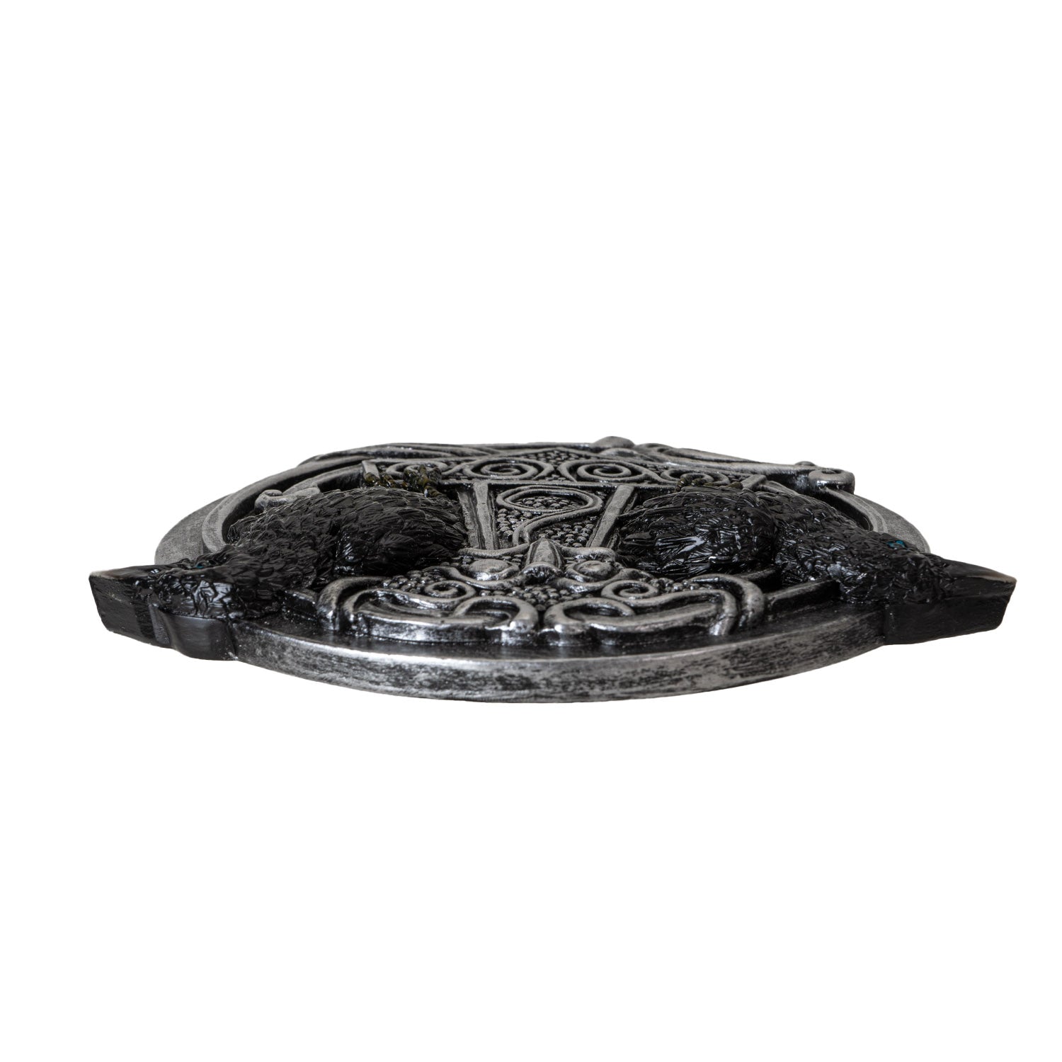 Thor Hammer Mjolnir Incense Holder with Odin’s Ravens