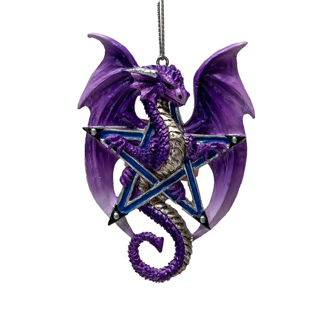 Lunar Magic Guardian Dragon Ornament – Pentacle | Anne Stokes