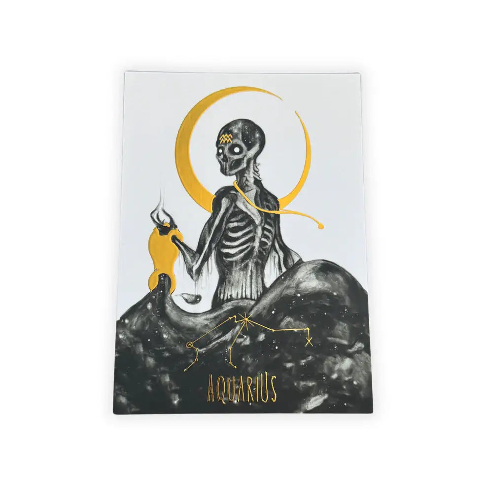 Zodiac Foil Print