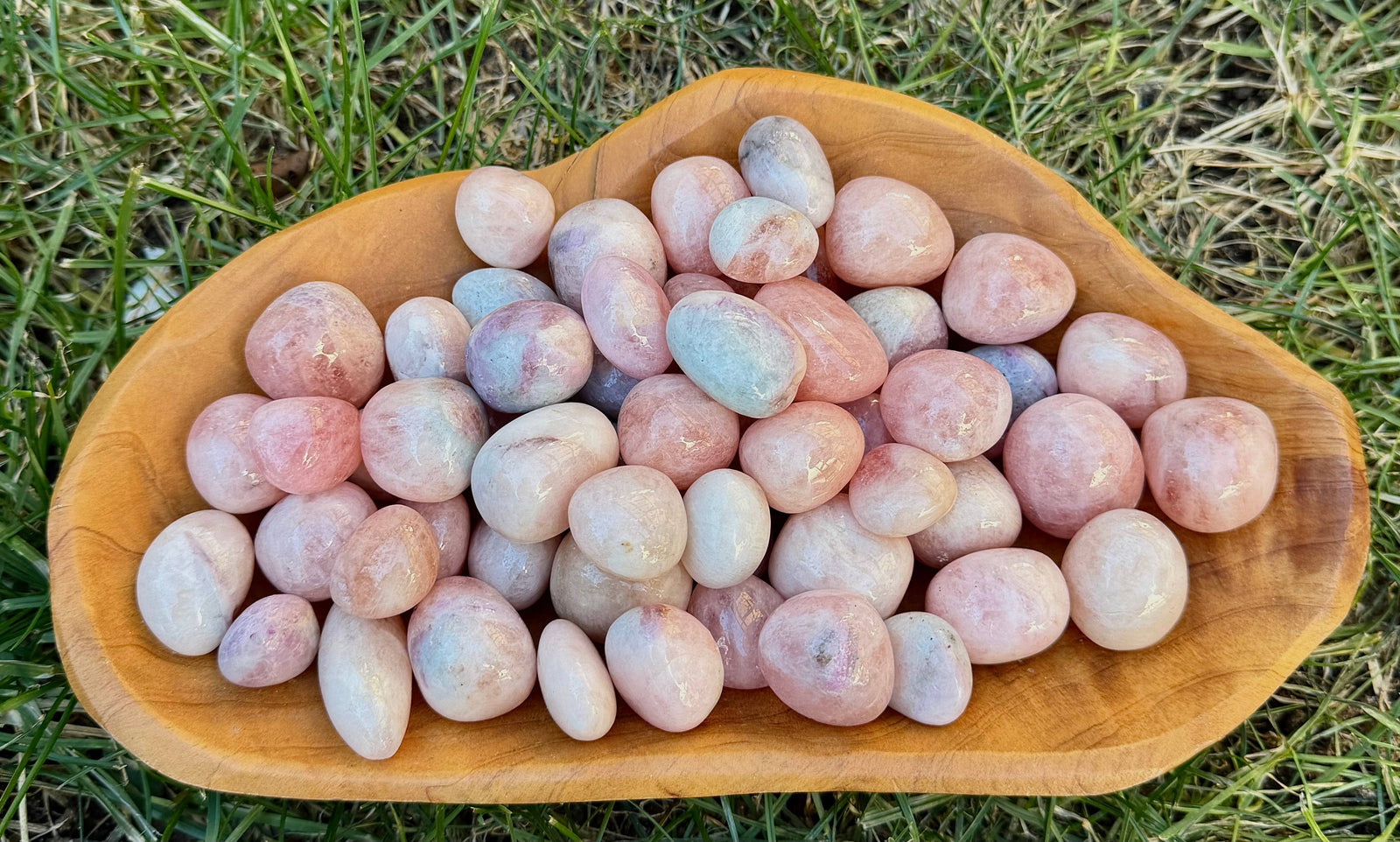 Morganite Tumbled Gemstone | Divine Love & Heart Healing