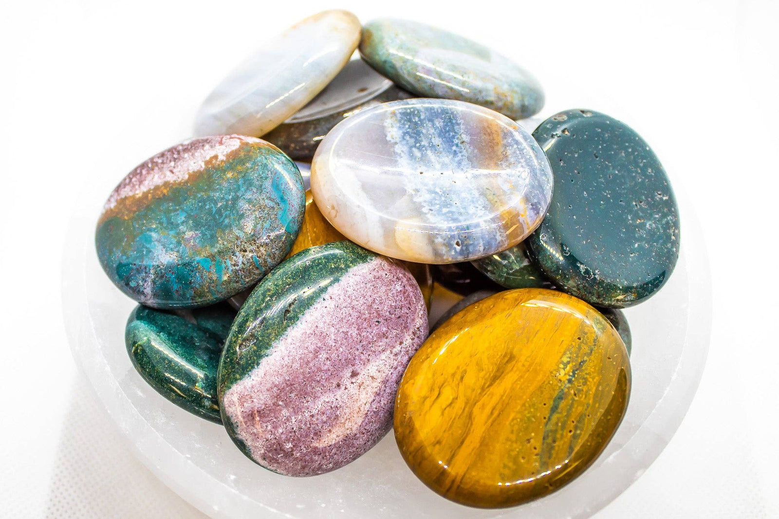 Ocean Jasper Worry Stones