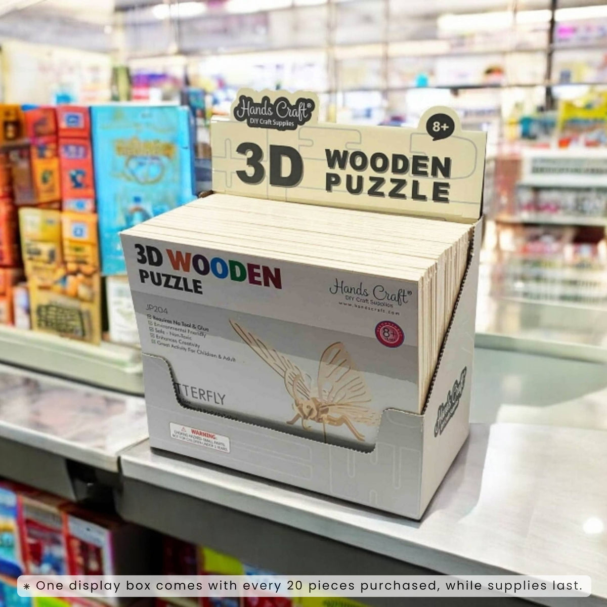 3D Wooden Puzzles -Choose your Style!