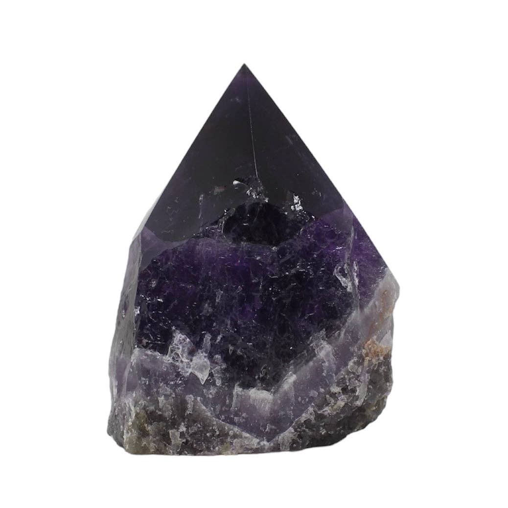 Dark Amethyst Top Polished Point