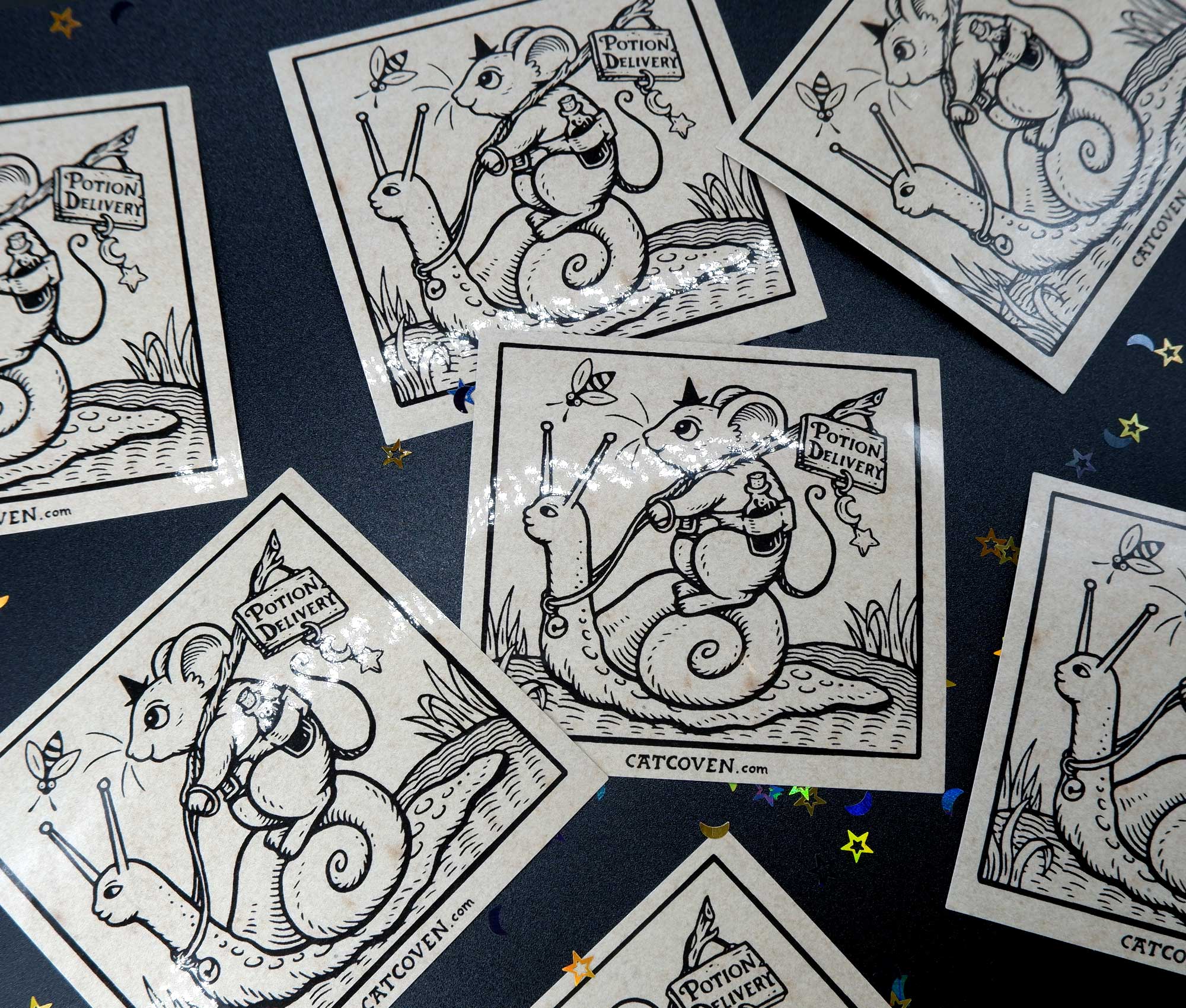 Potion Delivery - Vinyl Sticker